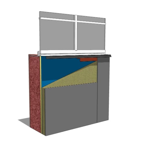 Armatherm™ ArmaGirt: Fiber Cement - Window Sill - Stud Wall