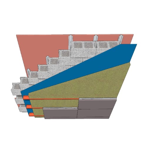 Armatherm™ ArmaGirt: ACM Panel - Wall Plan- CMU