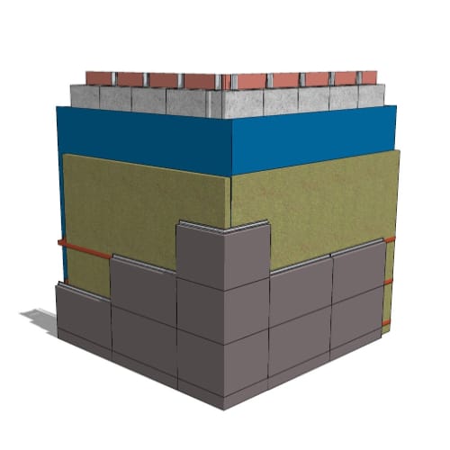 Armatherm™ ArmaGirt: ACM Panel - Outside Corner - CMU