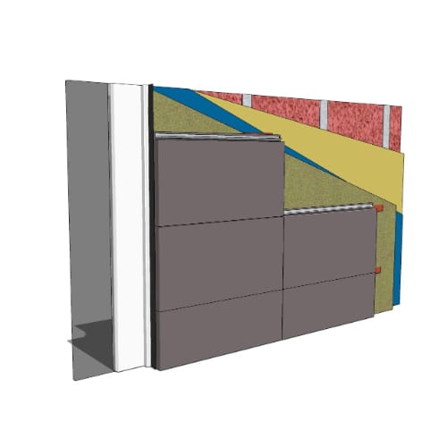 Armatherm™ ArmaGirt: ACM Panel - Swing Door Jamb - Stud Wall