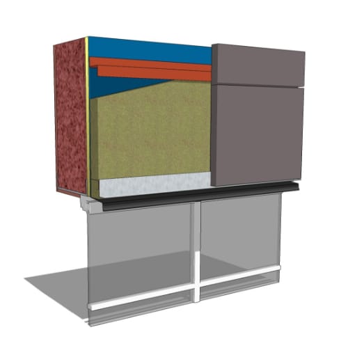 Armatherm™ ArmaGirt: ACM Panel - Window Head - Stud Wall