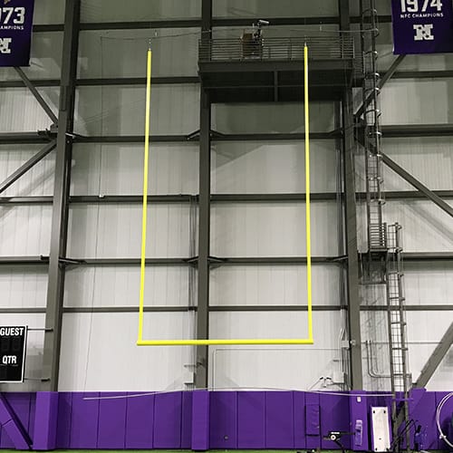 Hanging Football Goal Posts