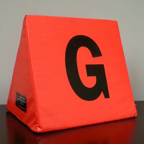 Weighted Yardage Markers