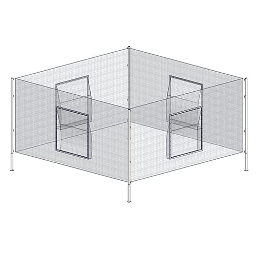 Soft Toss Netting Systems