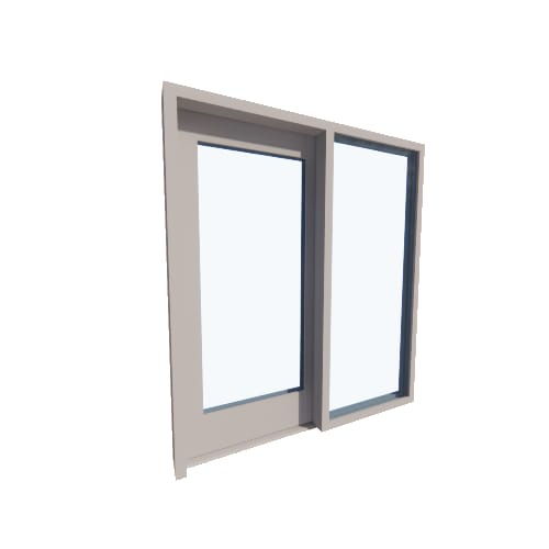 Aluminum Door: USAD1000 - Forced Entry/Bullet/Blast Resistant Sliding Door