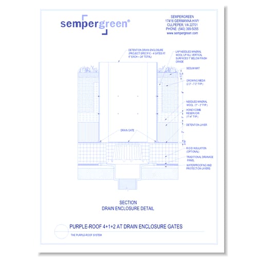 Purple Roof Concept: The Purple Roof 4+1+2 at Drain Enclosure Gates