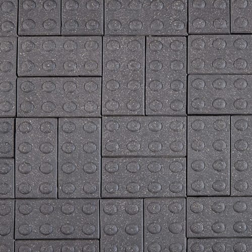 Carbon Black ADA Pavers