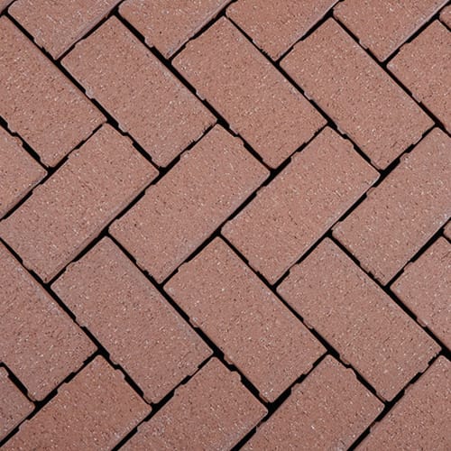 Admiral Red Permeable Pavers