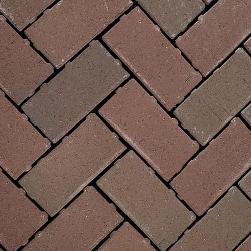 Claret Full Range Permeable Pavers