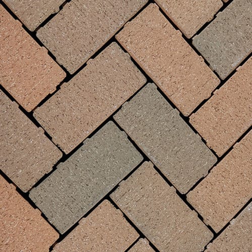 Nutmeg Full Range Permeable Pavers