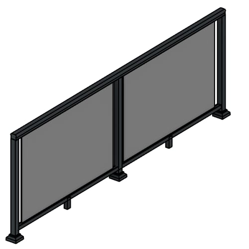 Aluminum Railing System: Victorian Continuous Top Rail