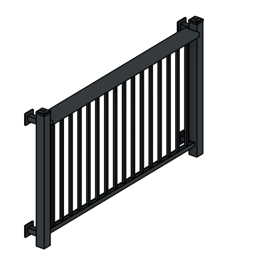 Aluminum Railing System: Drink Rail