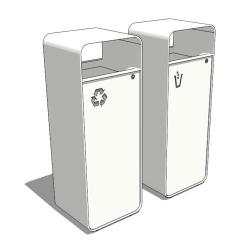 Monoline 18 Gallon Litter Bin