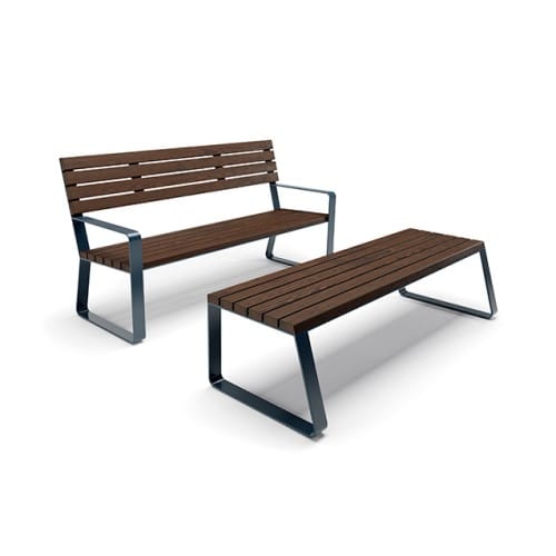 Monoline Backed Bench preview 3