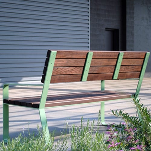 Monoline Backed Bench preview 6