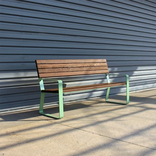 Monoline Backed Bench preview 7
