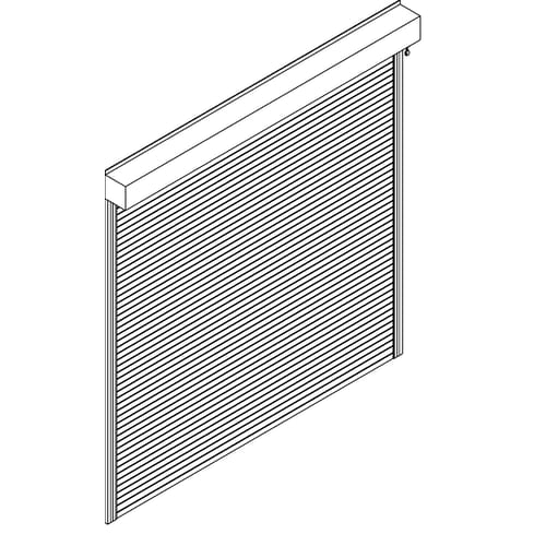 Allura® 653 - Rolling Security Shutters (Between Jambs)