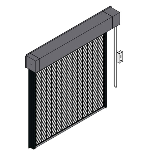 EverServe™ 671S - Springless Security Grille