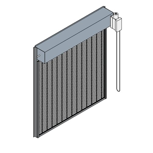600 - Rolling Grilles (Face Mount)