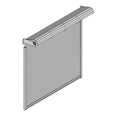 Roll Up Sheet Doors Model DS-100