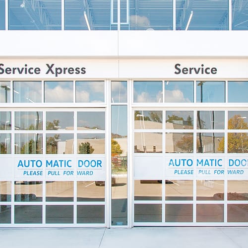 Aluminum Full-View Doors Model 451