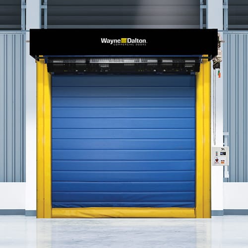 High Speed Insulated Fabric Doors Model 887