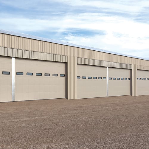 Insulated Sectional Steel Doors ThermoMark™ Model 5150