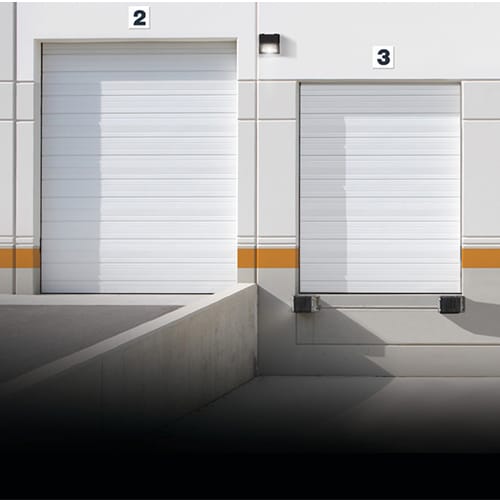 Sectional Steel Doors Model 2415