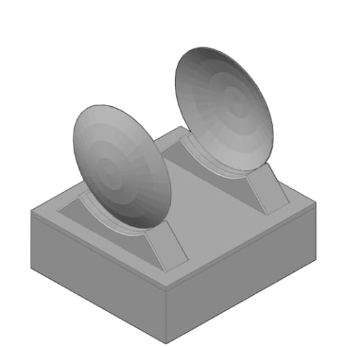 Reflecting Dishes (SONIC-DISH-SET)