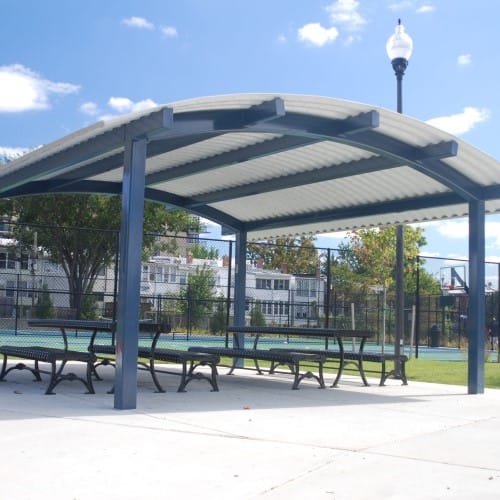 Arch Shelter – Curved Roof Shelters
