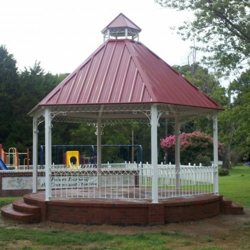 Oxford – Hexagon, High Pitched, Hip Roof Gazebo, Cupola Included