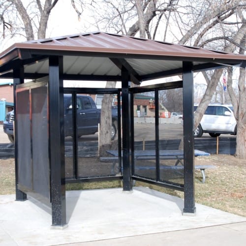 Portable Lavatory Extended – Extended Eave
