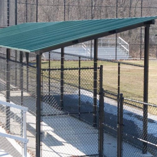 Dugout Linkup – Dugout Integrated With Chain Link Fencing (Fencing by Others)