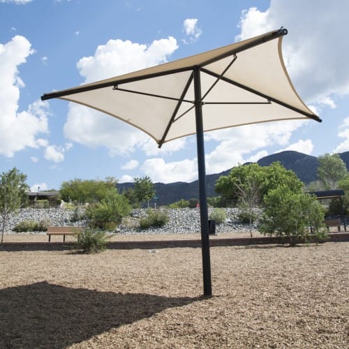 Single Post Square Umbrella preview 3