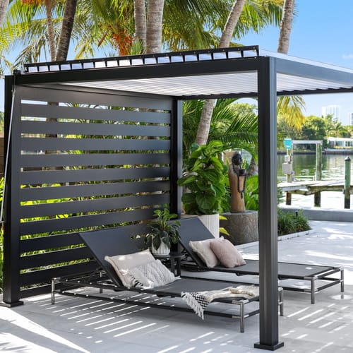K-BANA™ Manual Louvered Pergola Platform Edition