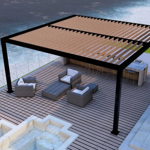 R-BREEZE™ Fixed Louvered Pergola preview 2