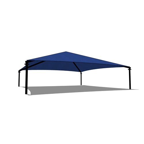 Square Shade System - Mega Span 40' x 40'