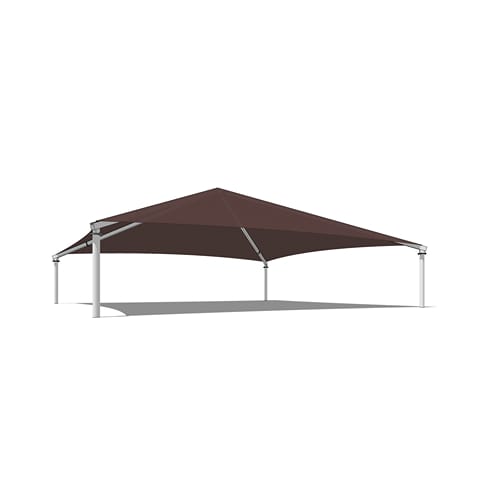Square Shade System - Mega Span 60' x 60'