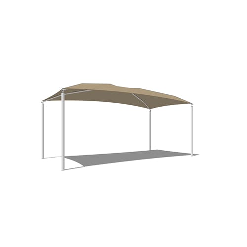 Rectangle Shade System - 12' x 25'