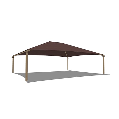 Rectangle Shade System - Mega Span 35' x 50'