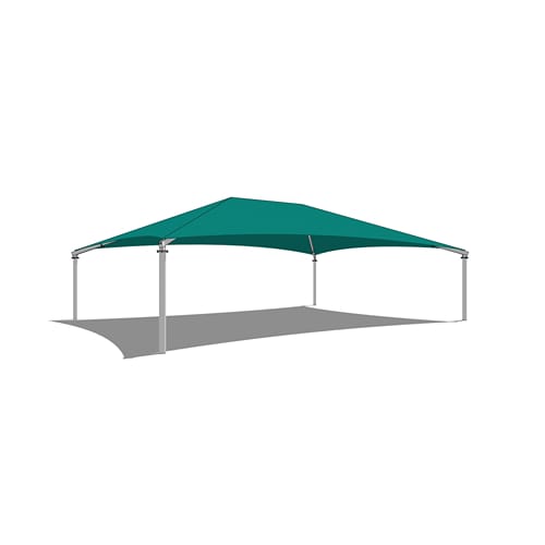 Rectangle Shade System - Mega Span 40' x 55'
