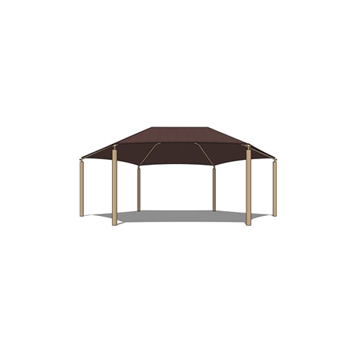 Hexagon Shade System - 27'