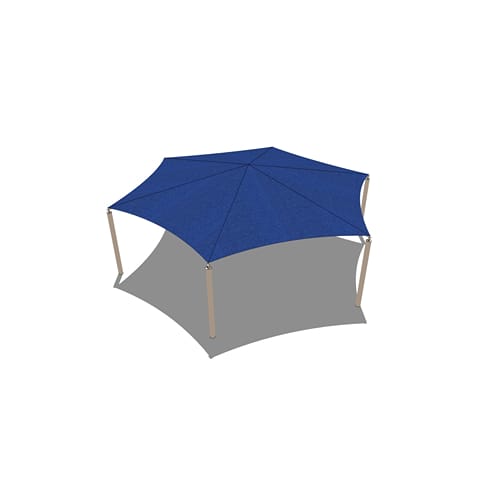 Hexagon Shade System - 30'