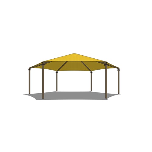 Hexagon Shade System - 35'