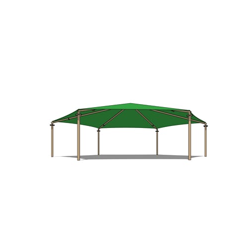 Hexagon Shade System - 45'