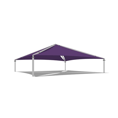 Multi-Panel Shade System - Square 40' x 40'