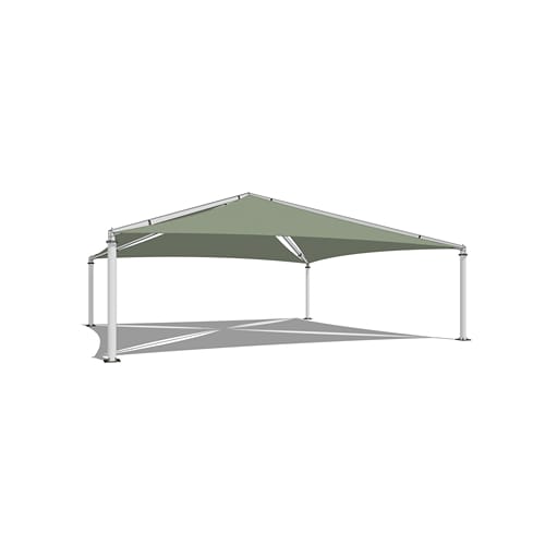 Multi-Panel Shade System - Square 50' x 50'