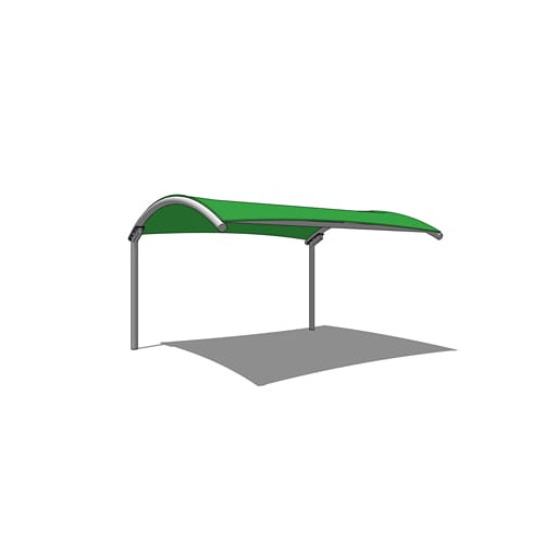 Arc-Cantilever Shade System - 19' x 20'