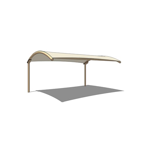 Arc-Cantilever Shade System - 19' x 25'