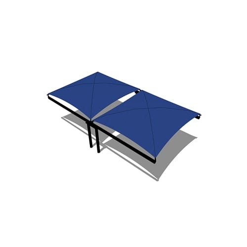 Double Cantilever Shade System - 38' x 20'